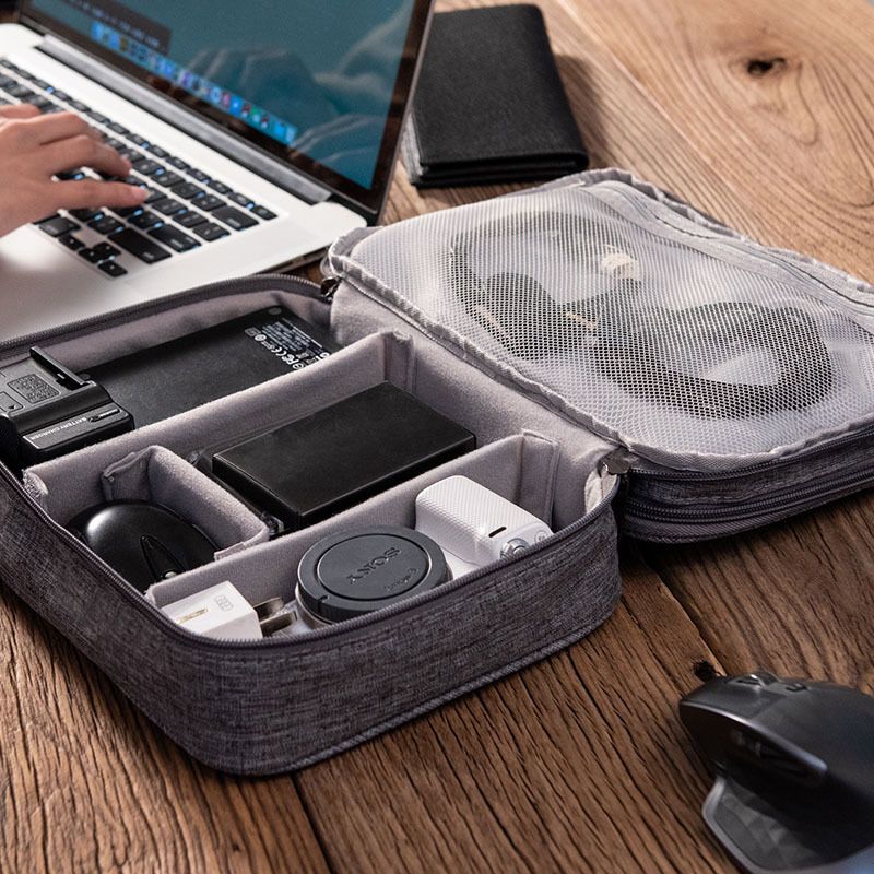 Waterproof Travel Cable Organizer Bag - Thumbnail 5