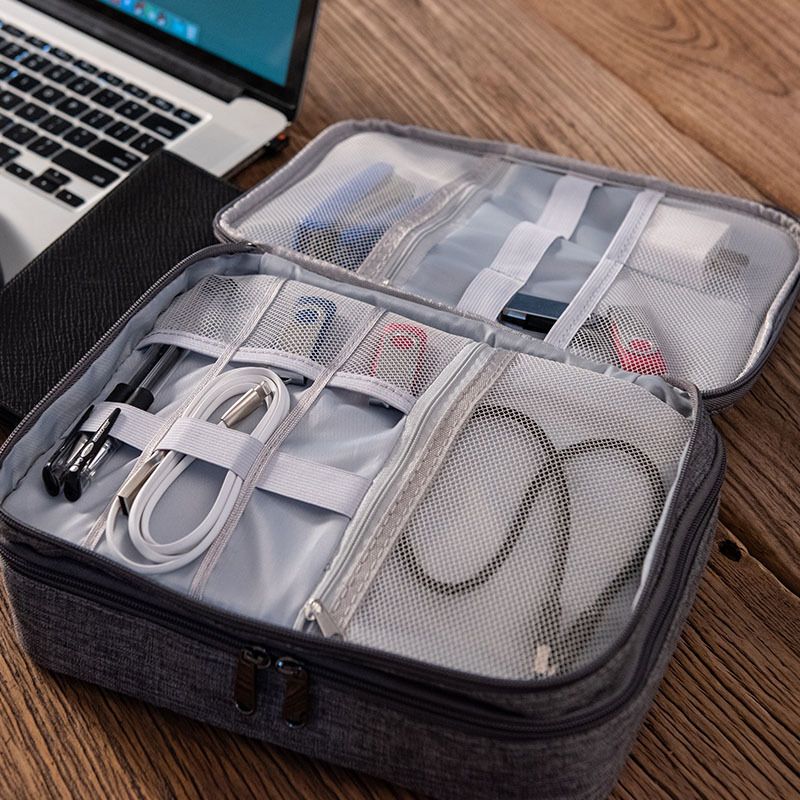 Waterproof Travel Cable Organizer Bag - Thumbnail 3