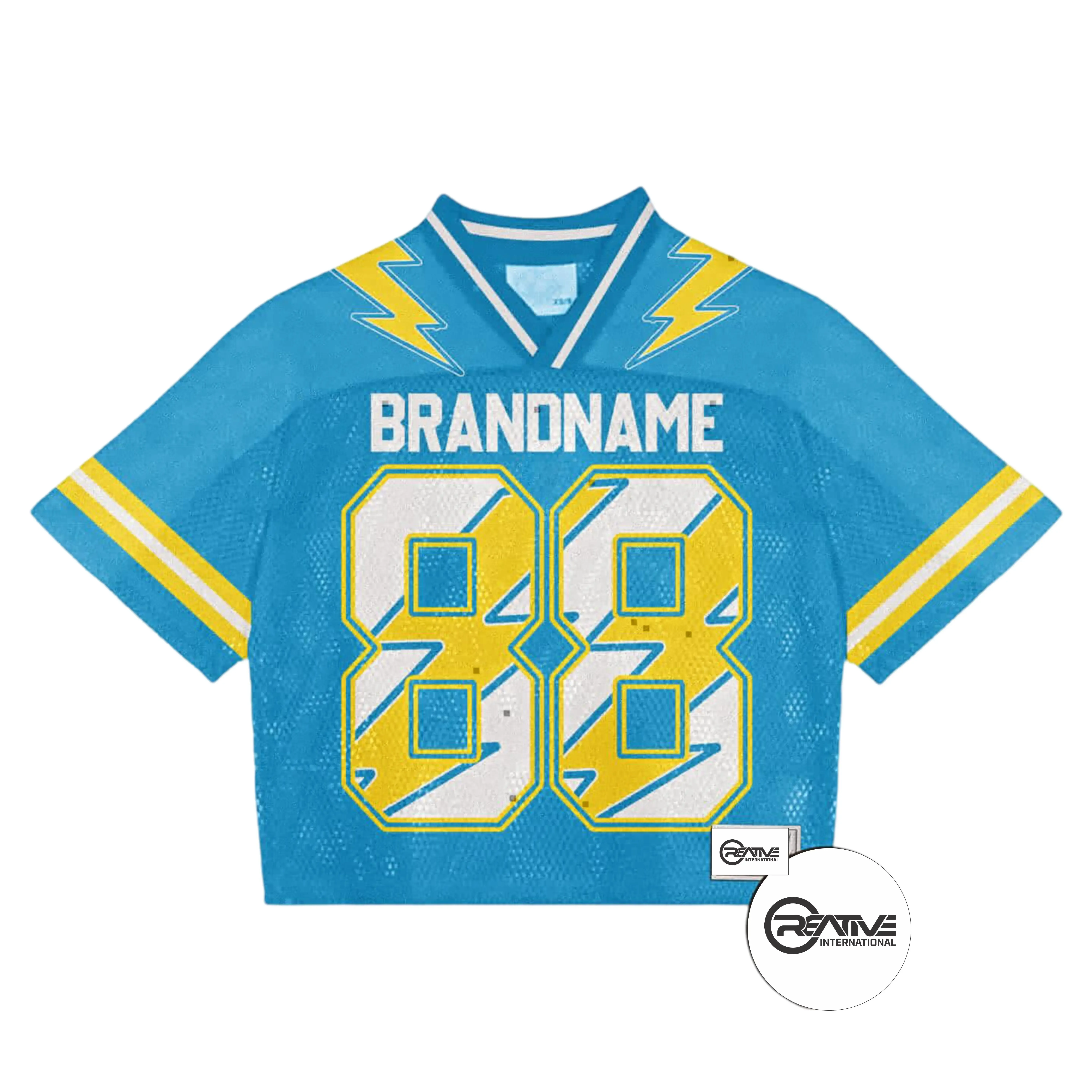 Men's Oversized Boxy Football Jersey - Activewear - by Global