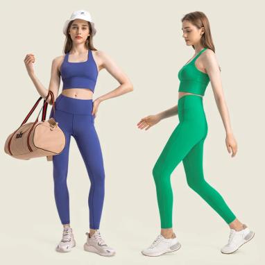 Sculpting High Waist Nude Yoga Pants - Activewear - by ZQZY Sport Wear