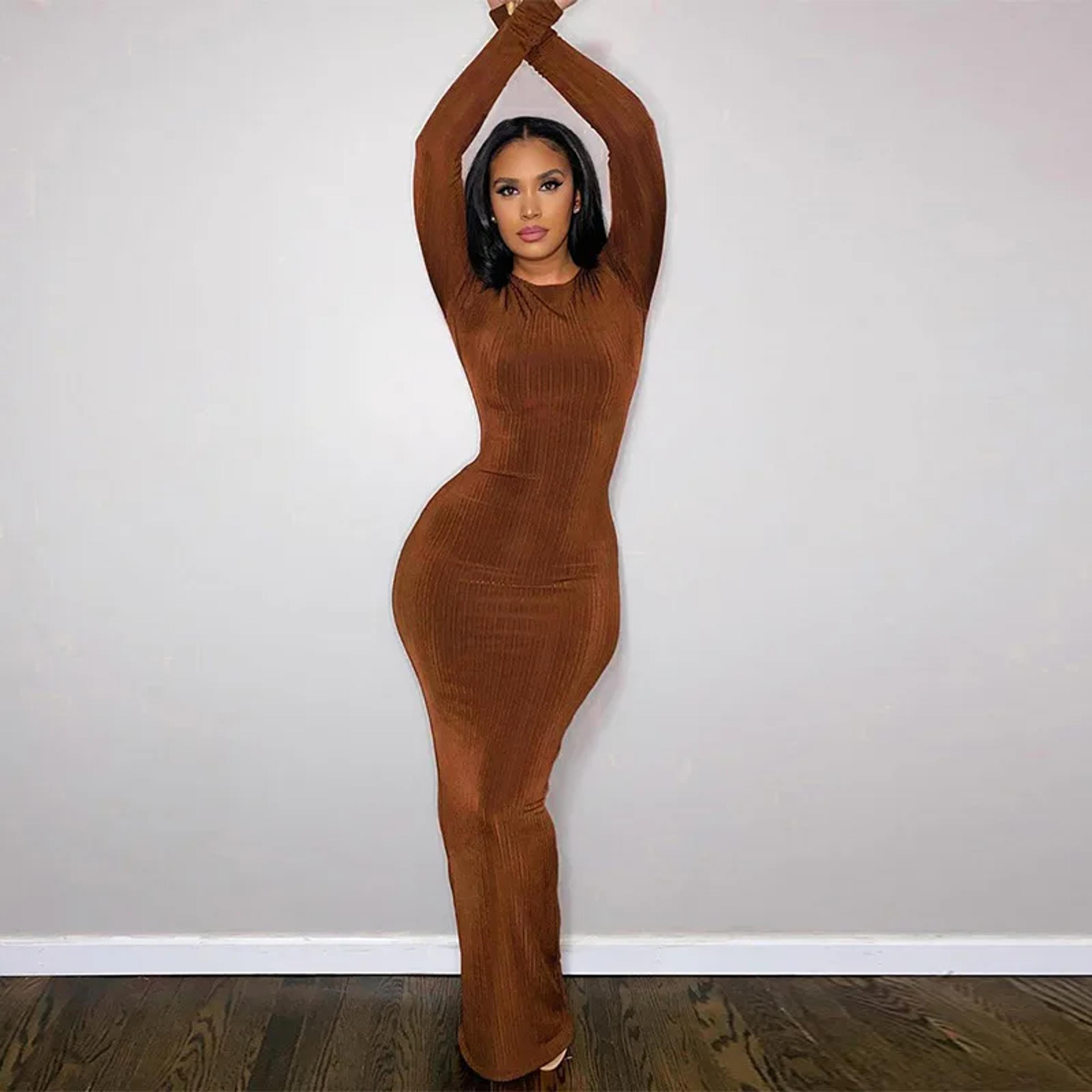 bodycon dress club factory Knit for Winter Events - Women's Fashion - by Lygens Garment bodycon mini club dresses