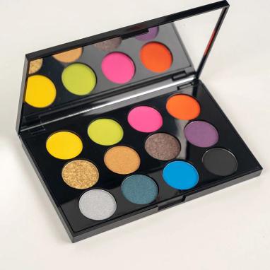12-Color Custom Eyeshadow Palette - Matte, Shimmer - Makeup - by Beauty ...