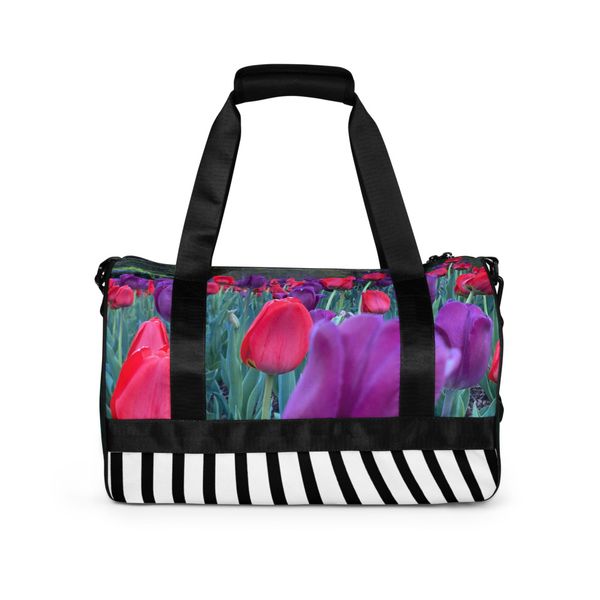 Spring Fling Collection - All-Over Print Gym Bag