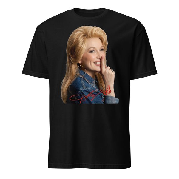 The Dolly "Shhh" Graphic Tee | Dolly Parton Secret Butterfly