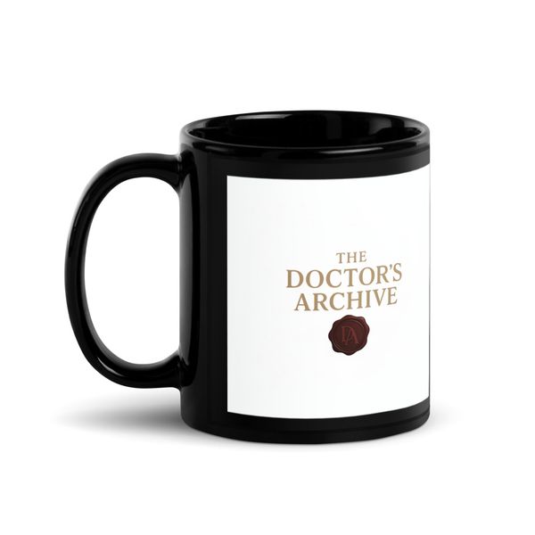 THE DOCTOR’S ARCHIVE™ — Dark Academia Institutional Mug.