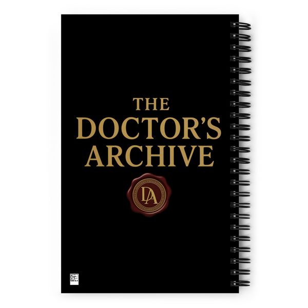 THE DOCTOR’S ARCHIVE™ — Cuaderno Dark Academia (Edición Sello Instituc