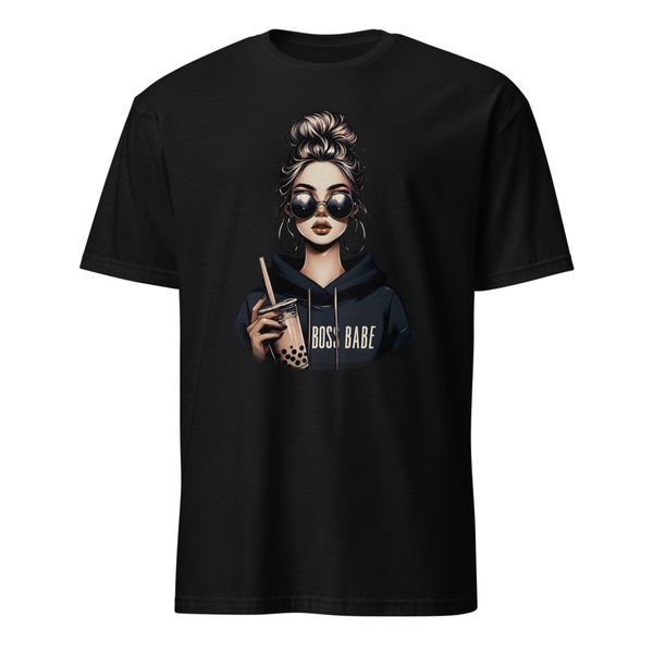 Boss Babe & Boba Graphic Tee